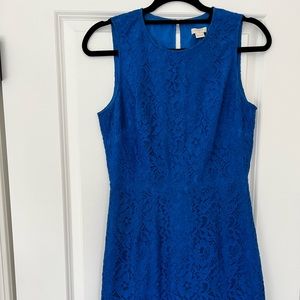 Jcrew lace sheath dress